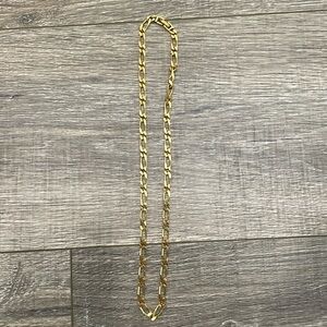 Vintage Gold Plated Figueroa Link Necklace